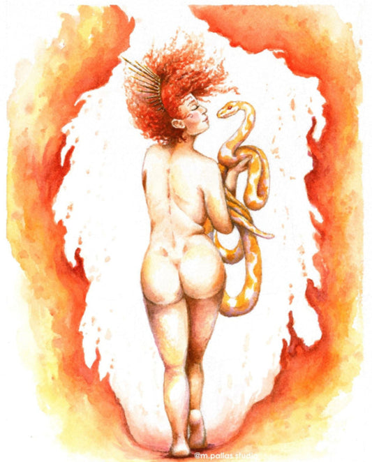 "Feminine Fire" Limited Edition Fine Art Reproduction