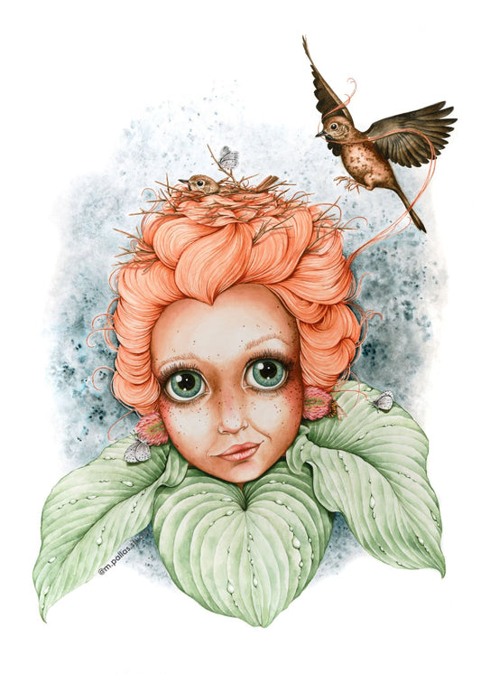 "Adorned by Nature" Limited Edition Fine Art Reproduction