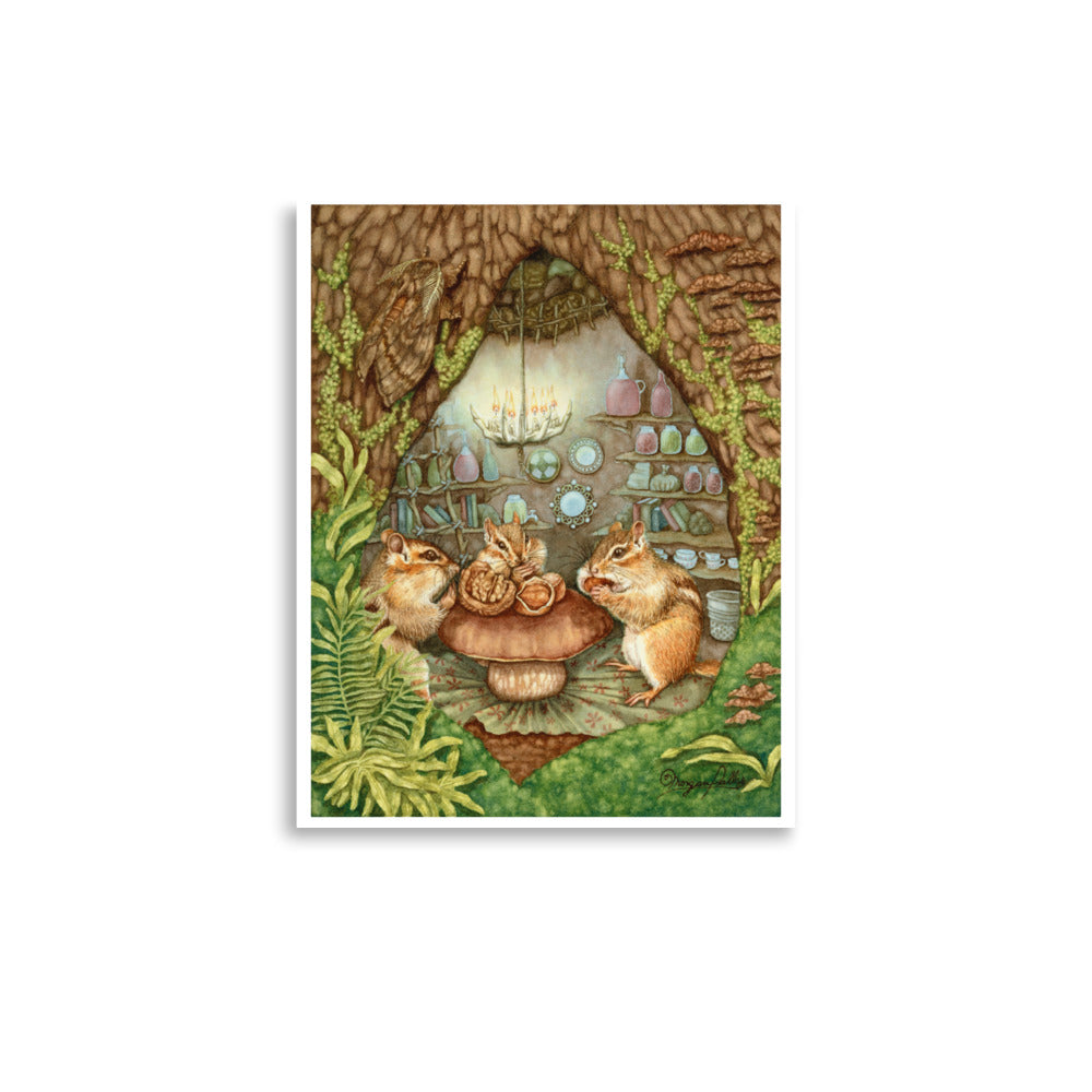"A Friendly Feast" Limited Edition Fine Art Reproduction