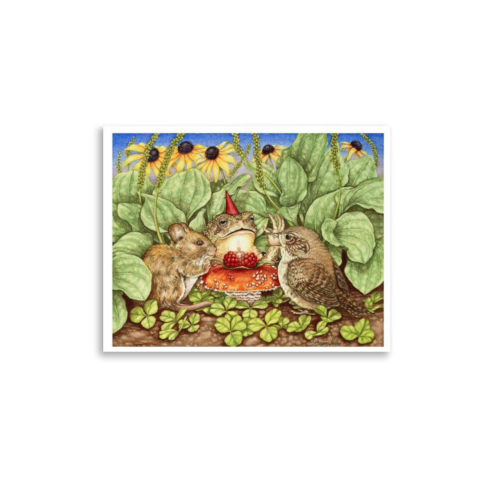 "Celebrating Mr. Toad" Limited Edition Fine Art Reproduction