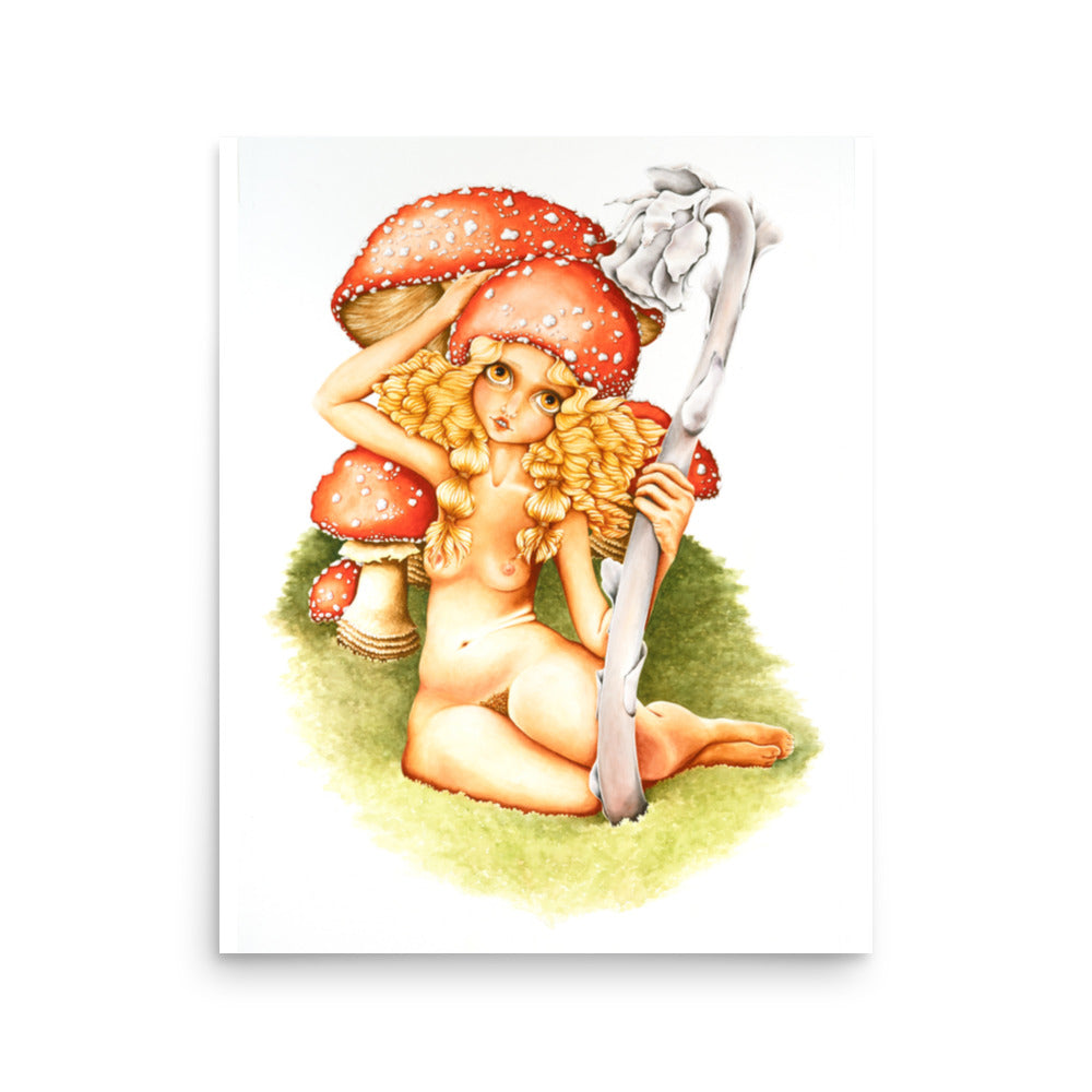 "Fly Agaric Sprite" Limited Edition Fine Art Reproduction