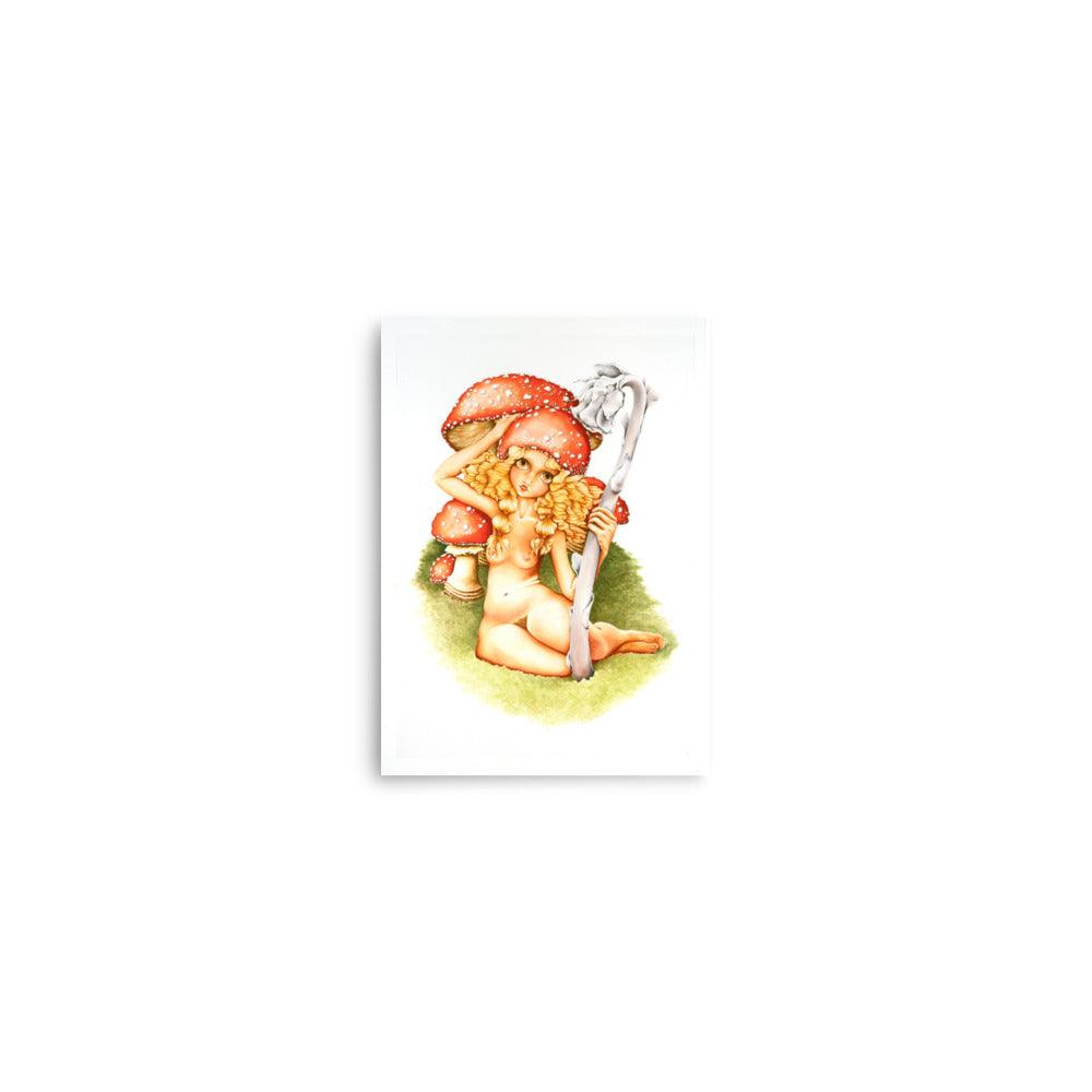 "Fly Agaric Sprite" Limited Edition Fine Art Reproduction