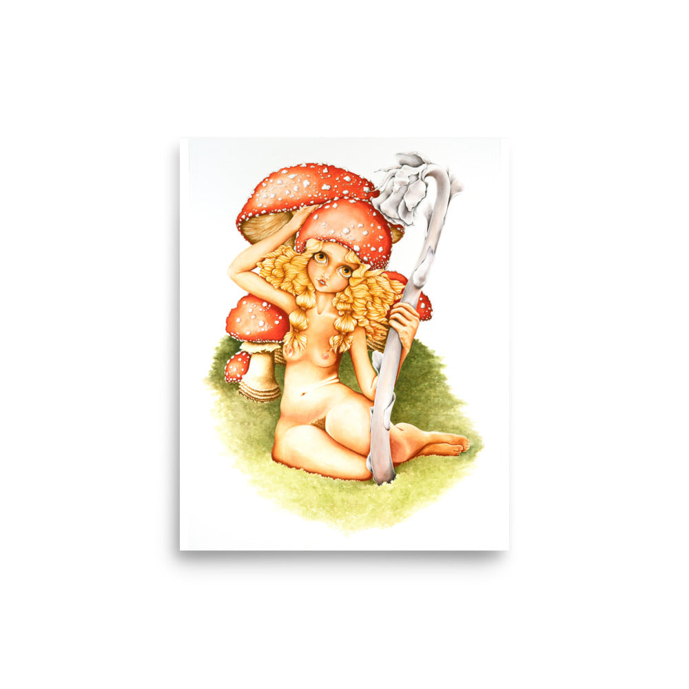 "Fly Agaric Sprite" Limited Edition Fine Art Reproduction